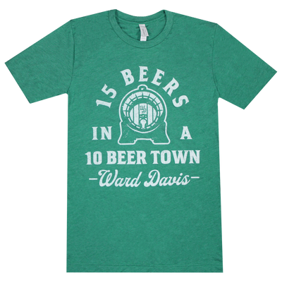 15 Beers Green T-Shirt