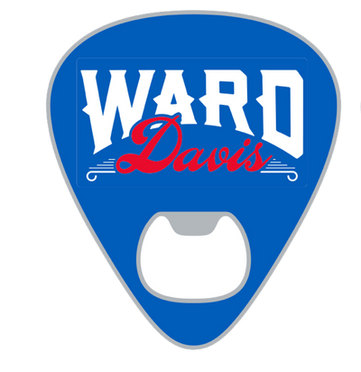 Guitar Pick Shaped Magnet and Bottle Opener