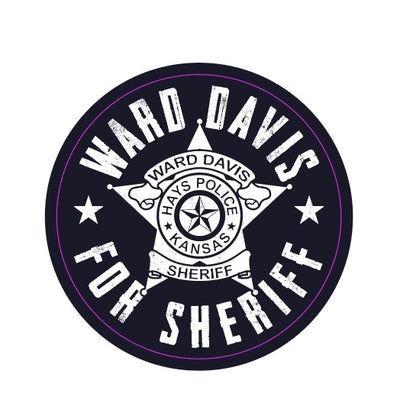 Ward Davis for Sheriff Sticker